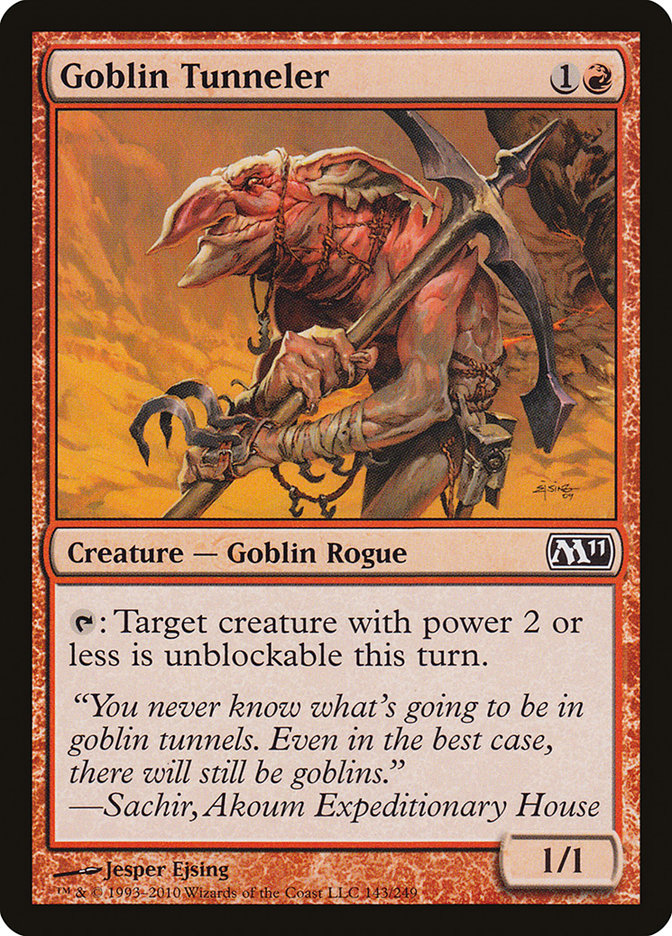 Goblin Tunneler [Magic 2011] | The Gaming-Verse