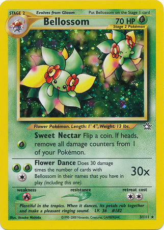 Bellossom (3/111) [Neo Genesis Unlimited] | The Gaming-Verse