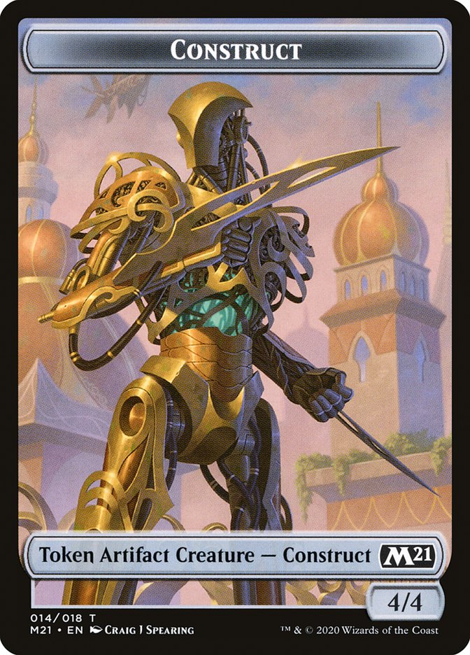 Construct Token [Core Set 2021] | The Gaming-Verse