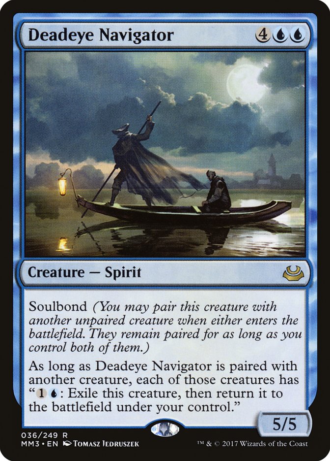 Deadeye Navigator [Modern Masters 2017] | The Gaming-Verse