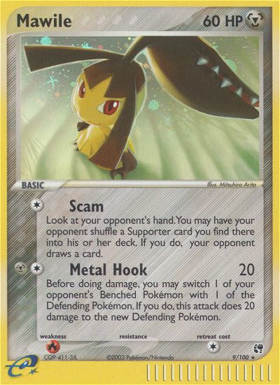 Mawile (9/100) [EX: Sandstorm] | The Gaming-Verse