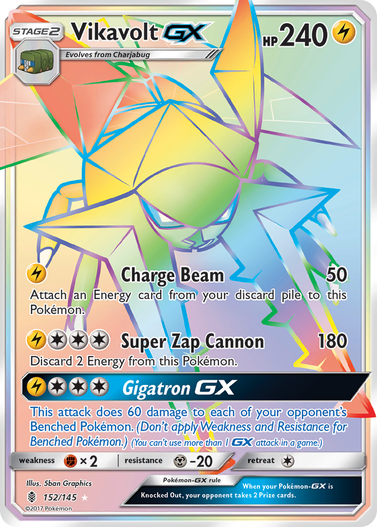 Vikavolt GX (152/145) [Sun & Moon: Guardians Rising] | The Gaming-Verse