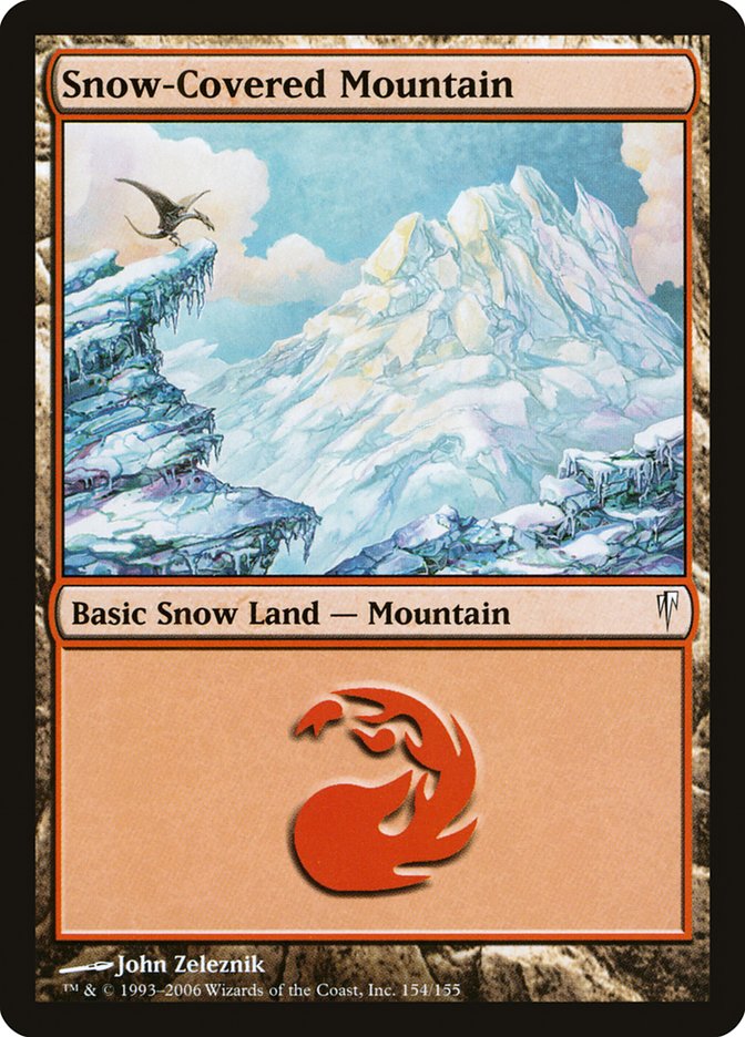 Snow-Covered Mountain [Coldsnap] | The Gaming-Verse