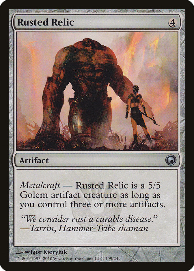 Rusted Relic [Scars of Mirrodin] | The Gaming-Verse