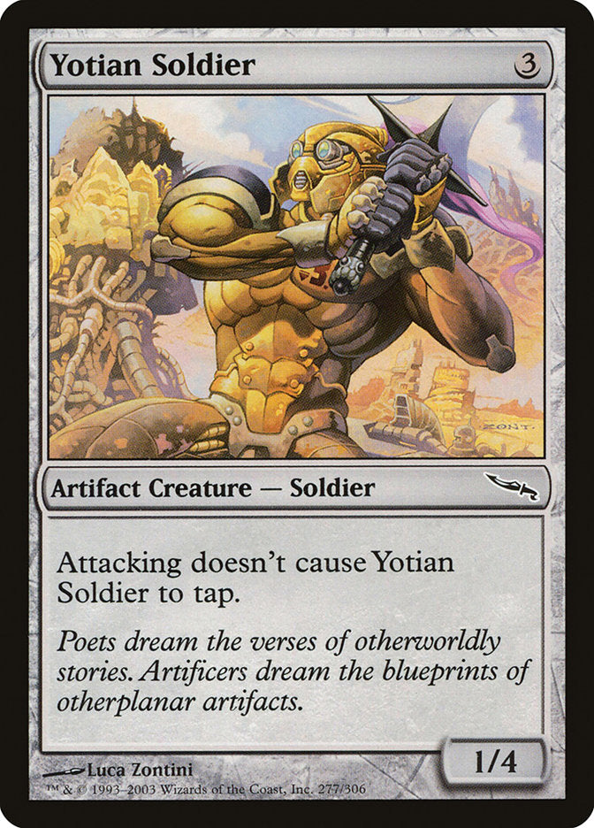 Yotian Soldier [Mirrodin] | The Gaming-Verse