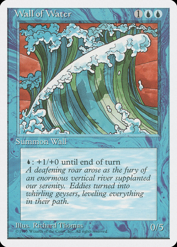 Wall of Water [Fourth Edition] | The Gaming-Verse