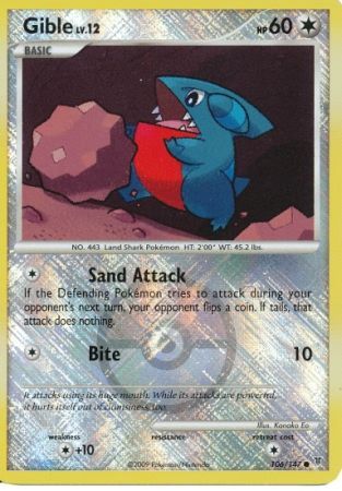 Gible (106/147) (Championship Promo) [Platinum: Supreme Victors] | The Gaming-Verse