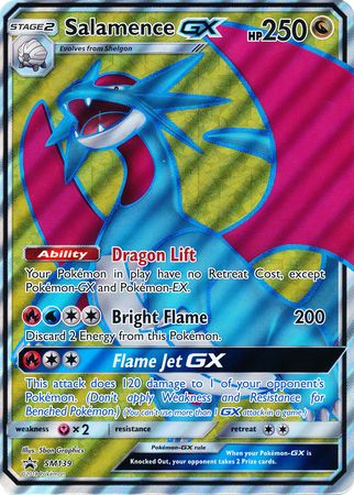 Salamence GX (SM139) (Jumbo Card) [Sun & Moon: Black Star Promos] | The Gaming-Verse