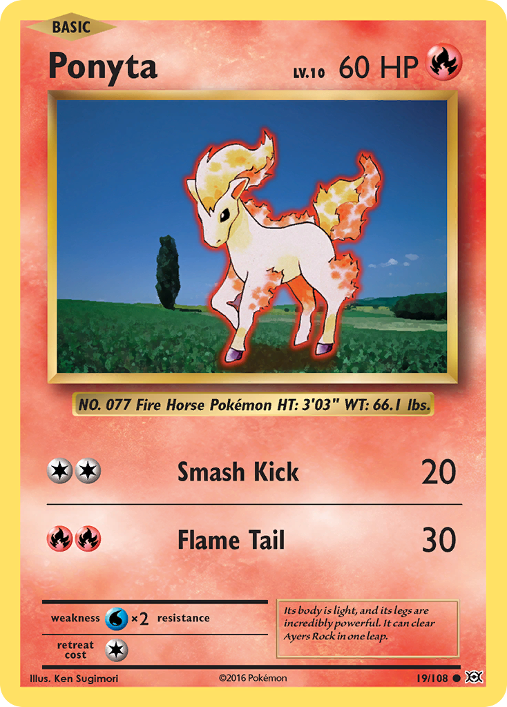 Ponyta (19/108) [XY: Evolutions] | The Gaming-Verse