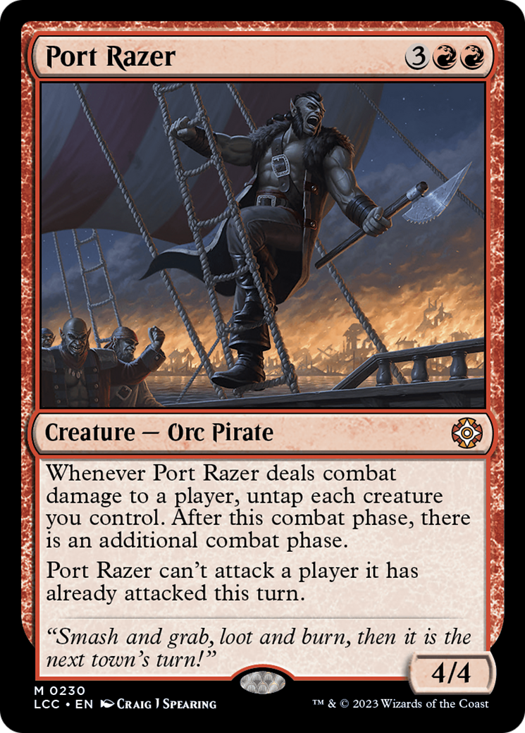 Port Razer [The Lost Caverns of Ixalan Commander] | The Gaming-Verse