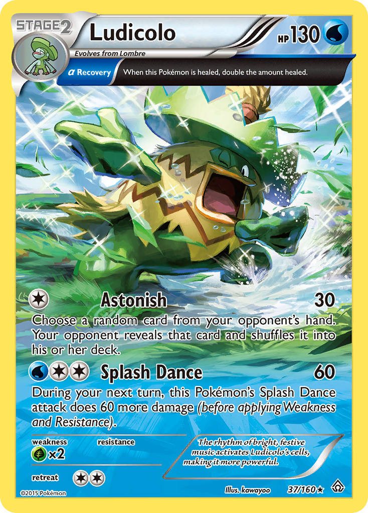 Ludicolo (37/160) [XY: Primal Clash] | The Gaming-Verse