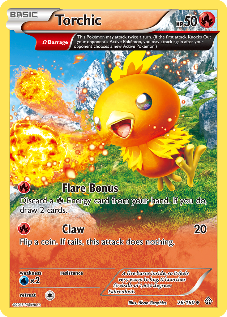 Torchic (26/160) [XY: Primal Clash] | The Gaming-Verse