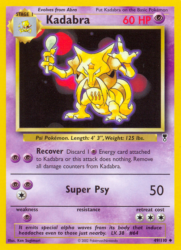 Kadabra (49/110) [Legendary Collection] | The Gaming-Verse