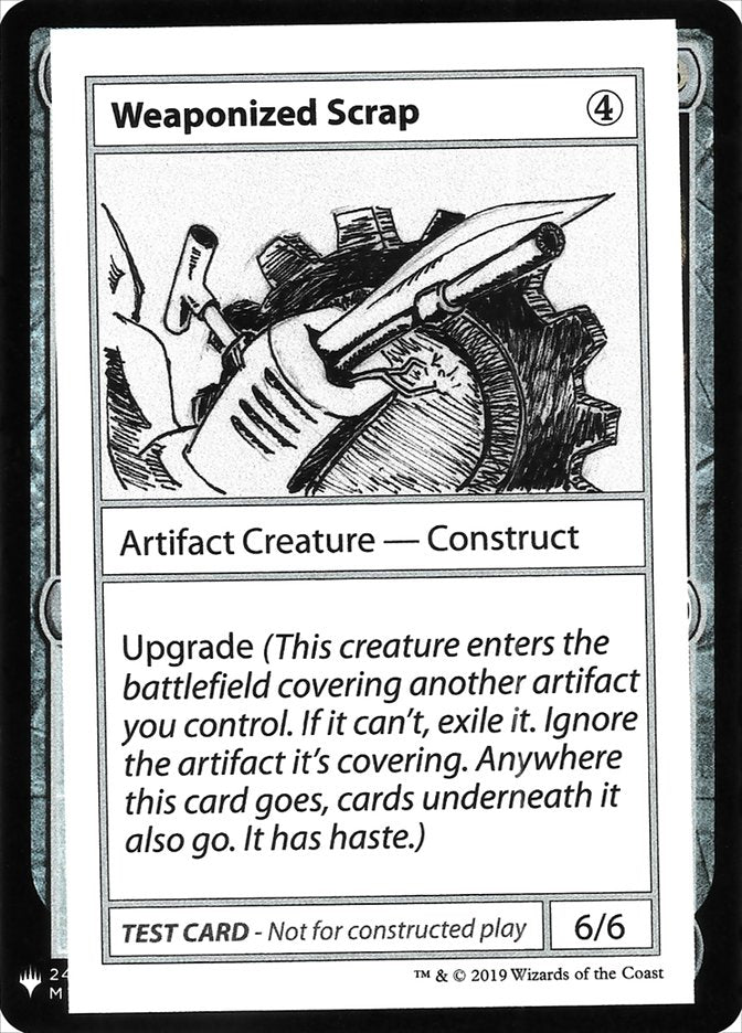 Weaponized Scrap [Mystery Booster Playtest Cards] | The Gaming-Verse