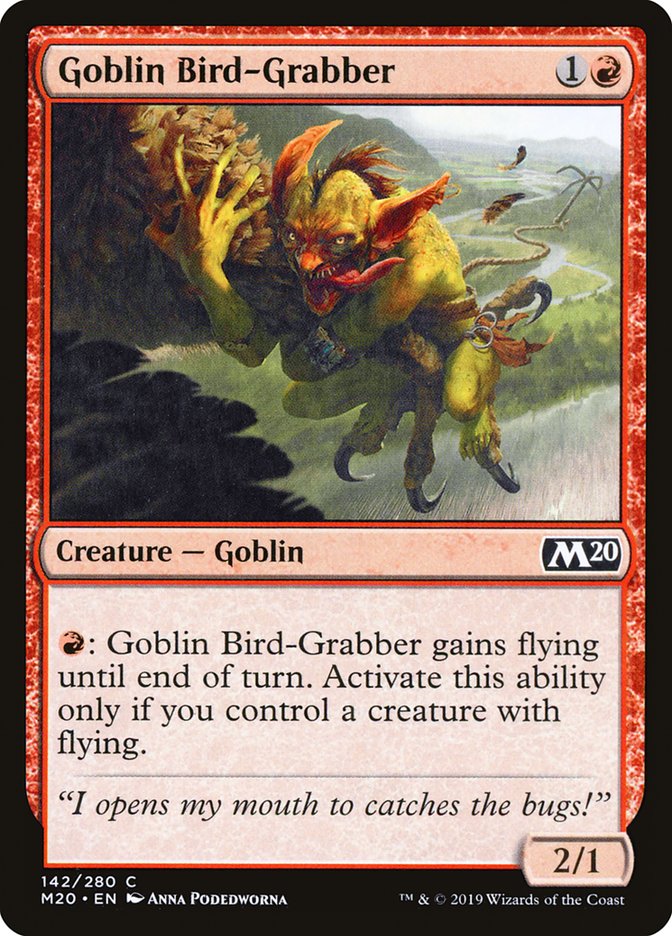 Goblin Bird-Grabber [Core Set 2020] | The Gaming-Verse