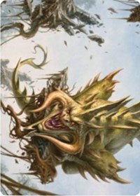 Canopy Baloth Art Card [Zendikar Rising Art Series] | The Gaming-Verse