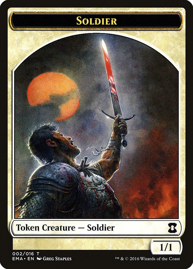 Soldier [Eternal Masters Tokens] | The Gaming-Verse