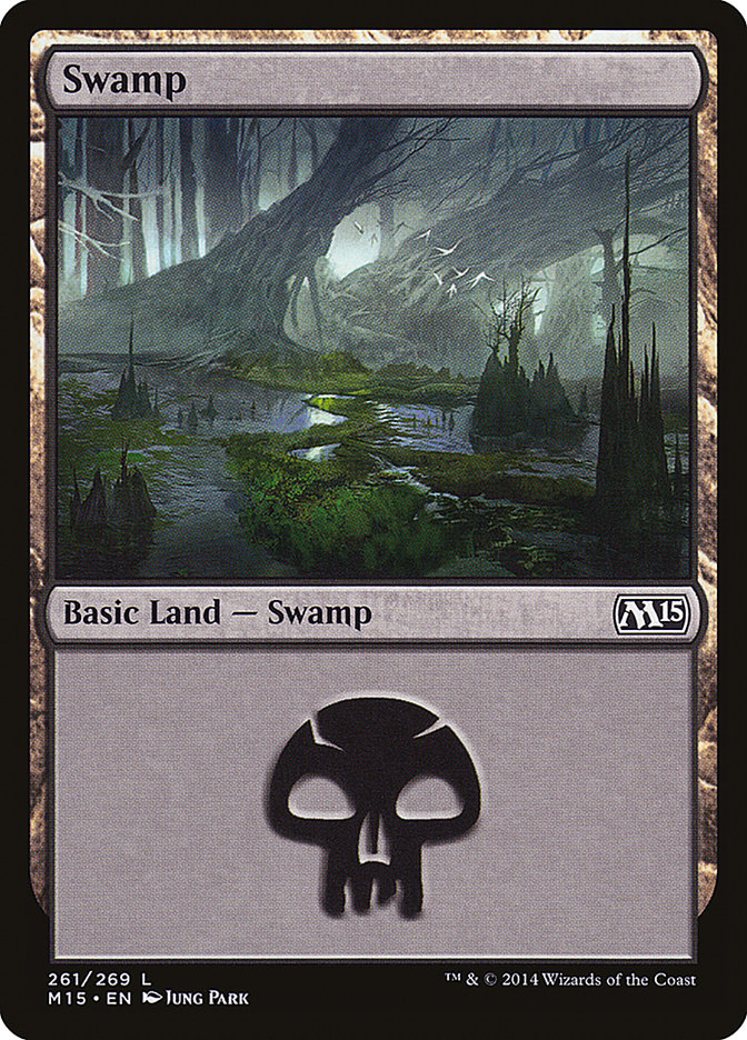 Swamp (#261) [Magic 2015] | The Gaming-Verse