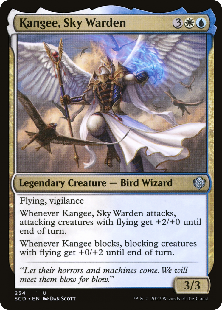 Kangee, Sky Warden [Starter Commander Decks] | The Gaming-Verse