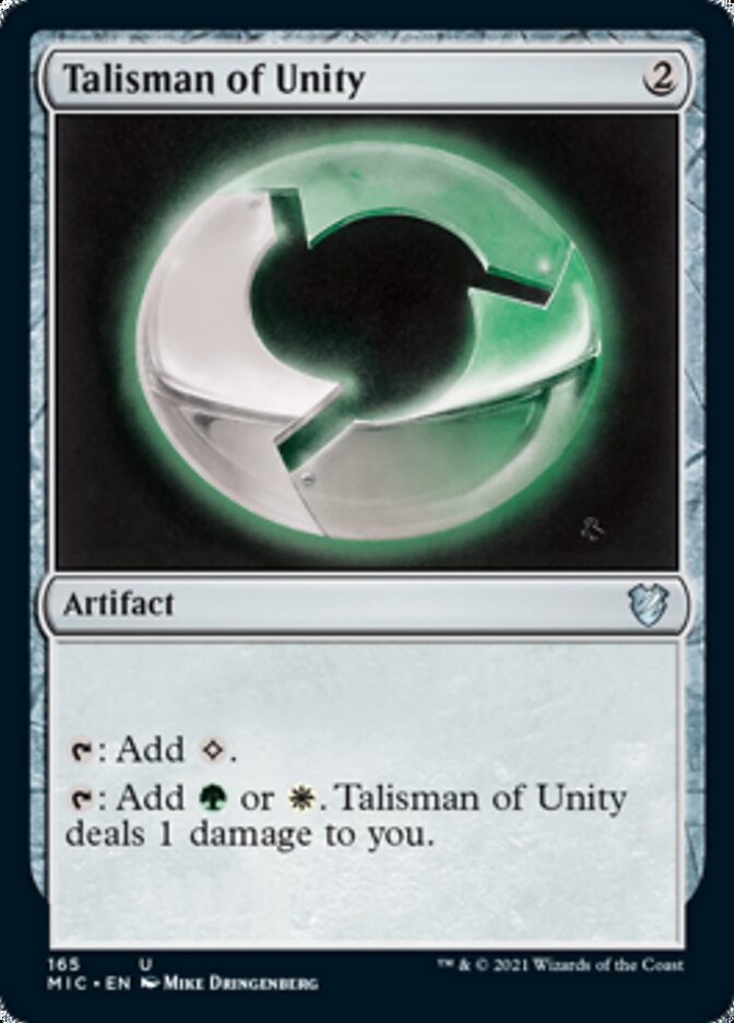 Talisman of Unity [Innistrad: Midnight Hunt Commander] | The Gaming-Verse