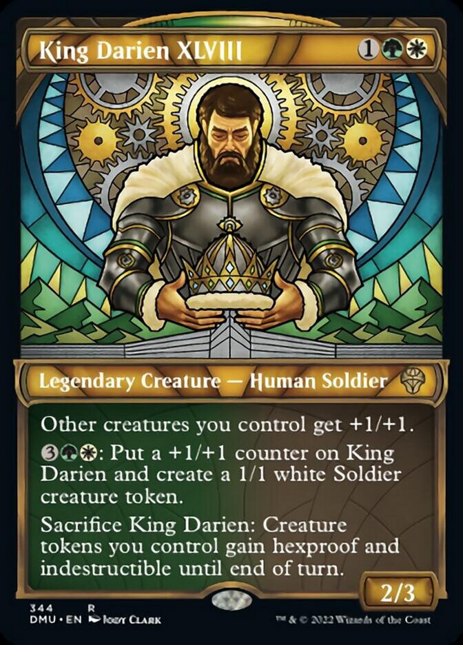 King Darien XLVIII (Showcase) [Dominaria United] | The Gaming-Verse