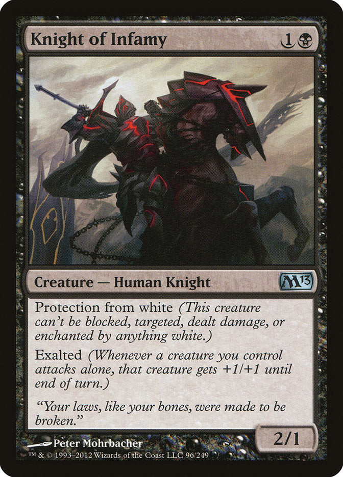 Knight of Infamy [Magic 2013] | The Gaming-Verse