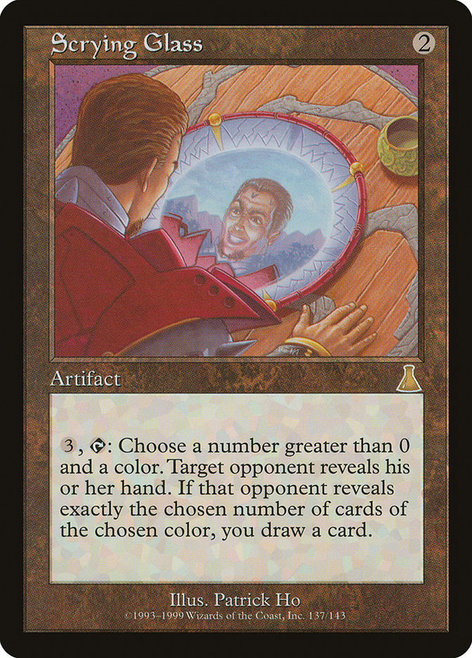 Scrying Glass [Urza's Destiny] | The Gaming-Verse