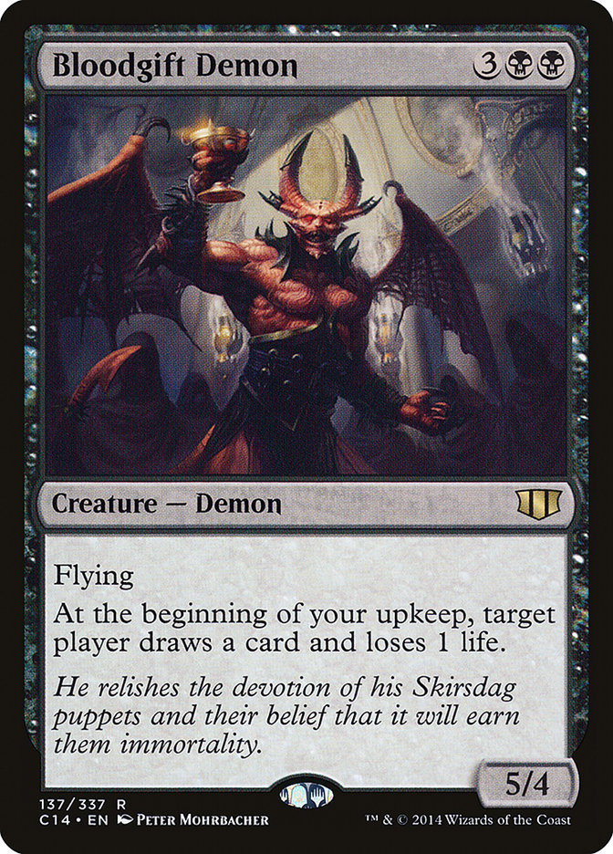 Bloodgift Demon [Commander 2014] | The Gaming-Verse