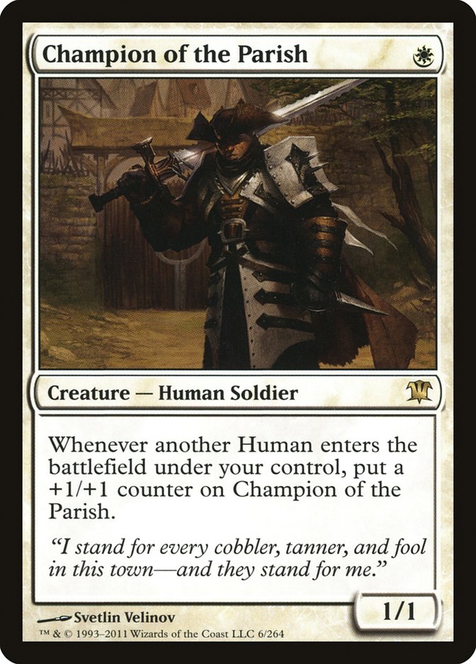 Champion of the Parish [Innistrad] | The Gaming-Verse