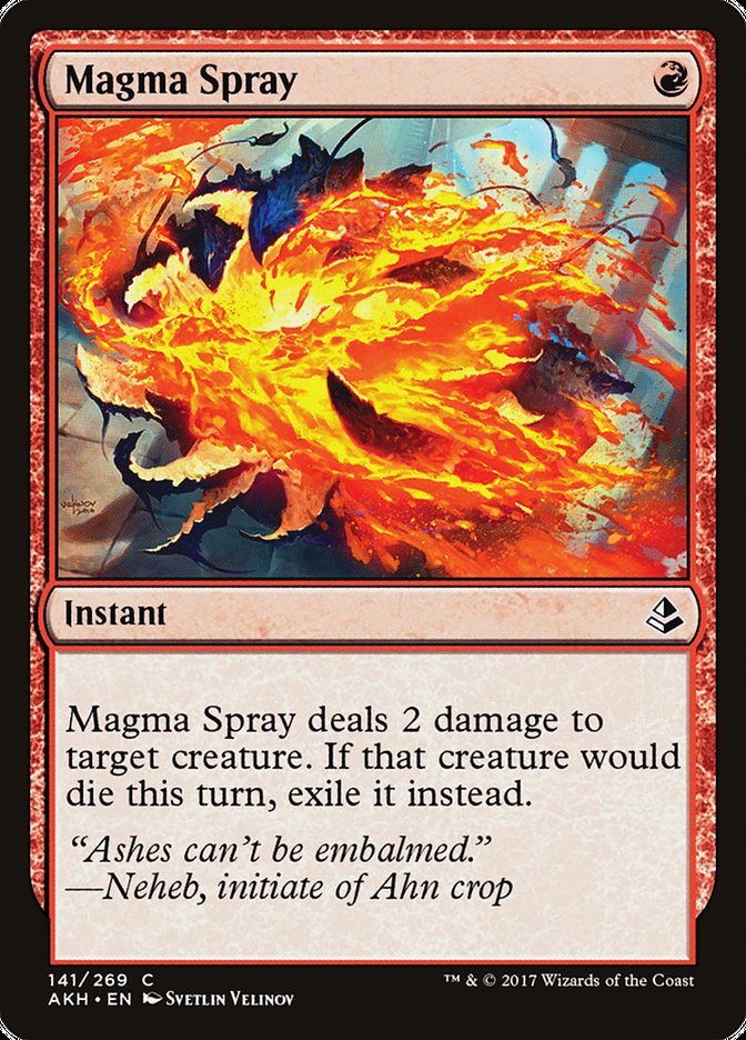 Magma Spray [Amonkhet] | The Gaming-Verse