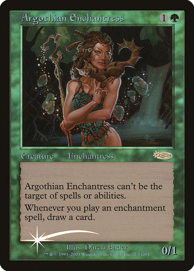 Argothian Enchantress [Judge Gift Cards 2003] | The Gaming-Verse