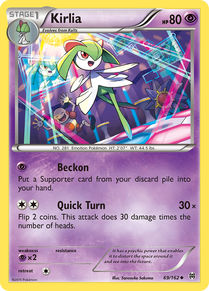 Kirlia (69/162) [XY: BREAKthrough] | The Gaming-Verse