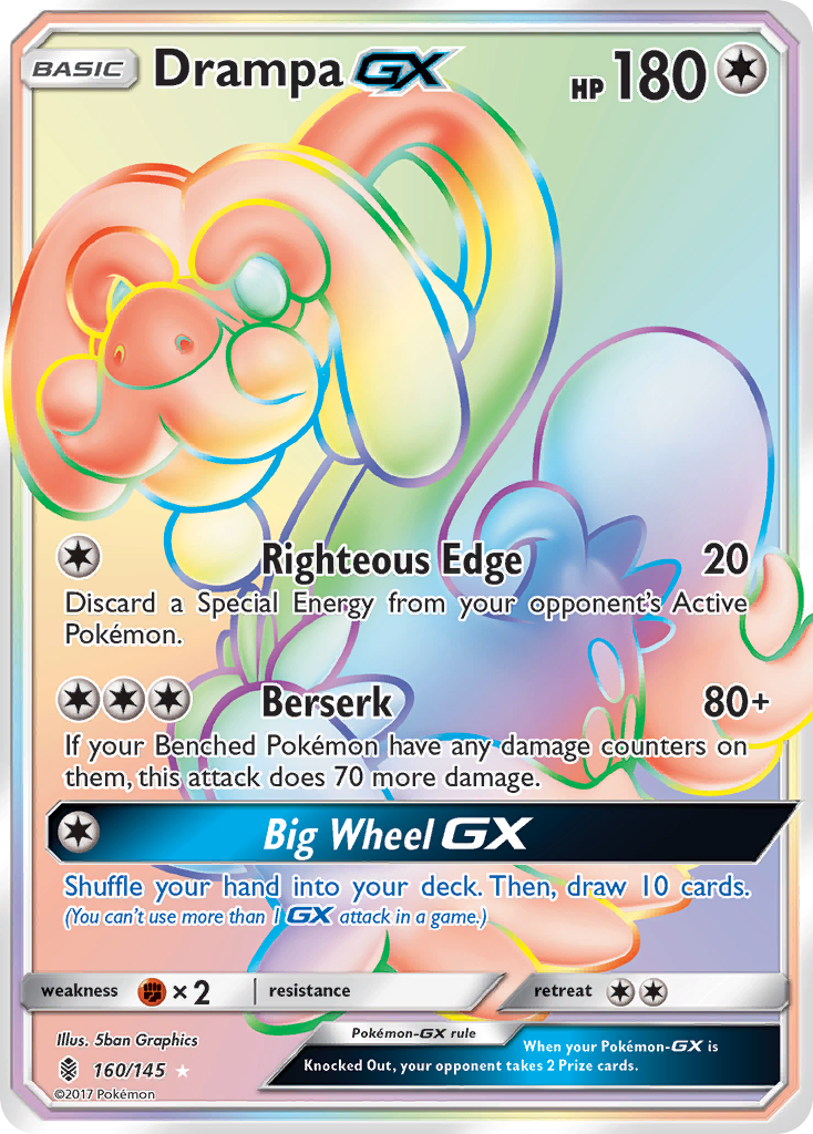 Drampa GX (160/145) [Sun & Moon: Guardians Rising] | The Gaming-Verse