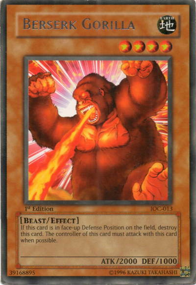 Berserk Gorilla [IOC-013] Rare | The Gaming-Verse