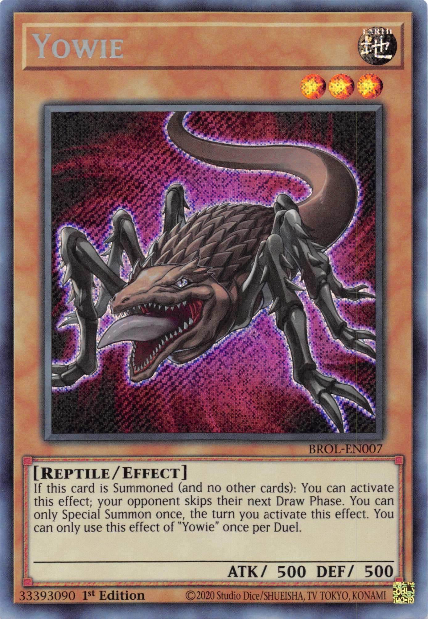 Yowie [BROL-EN007] Secret Rare | The Gaming-Verse