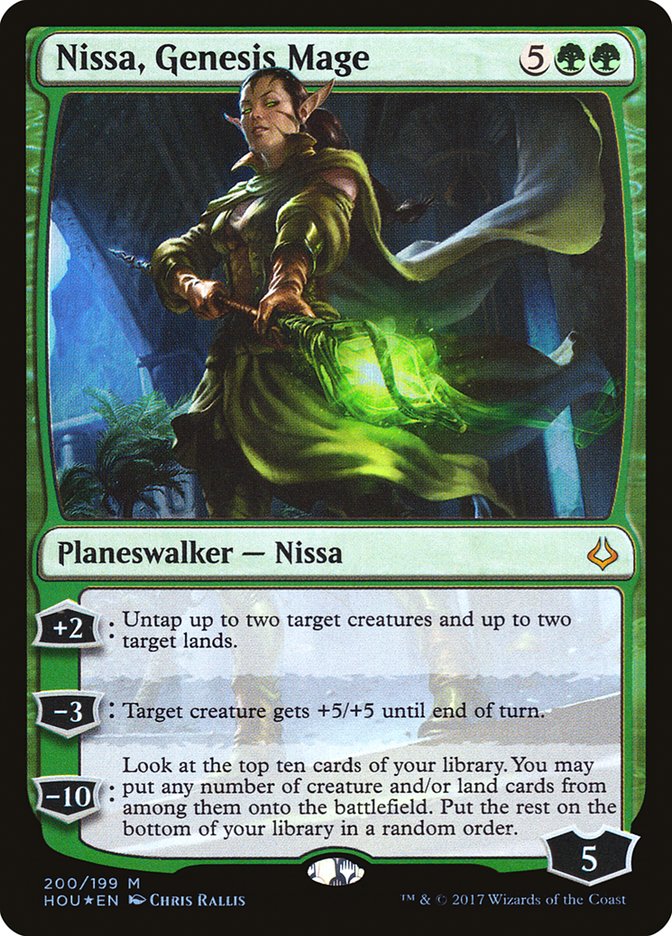 Nissa, Genesis Mage [Hour of Devastation] | The Gaming-Verse