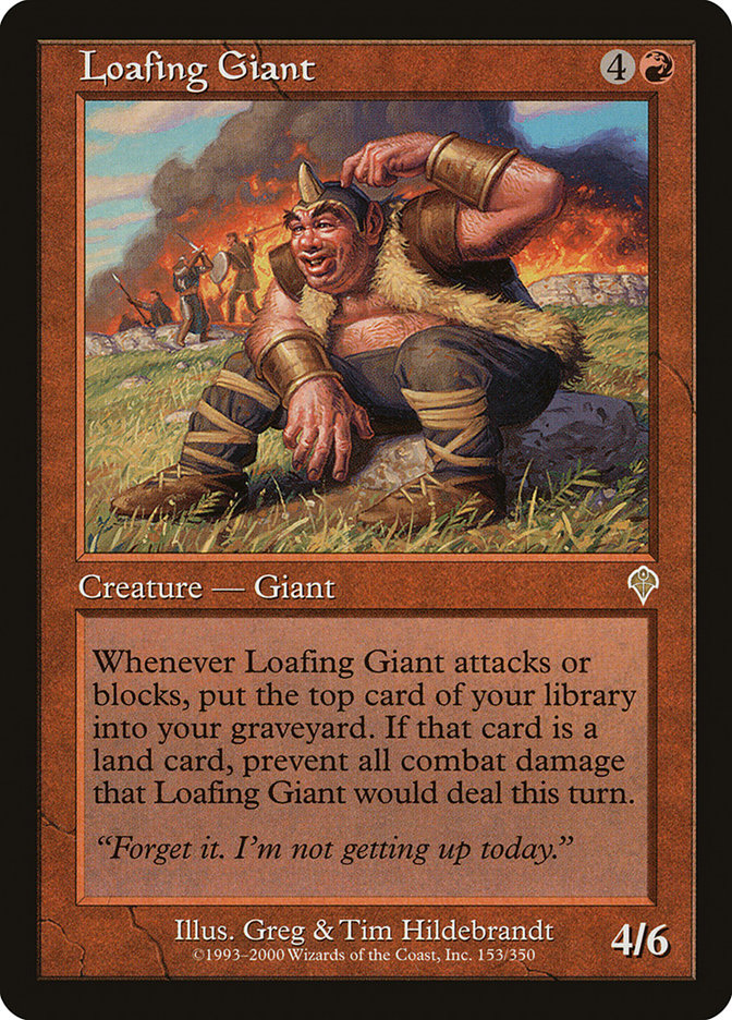 Loafing Giant [Invasion] | The Gaming-Verse