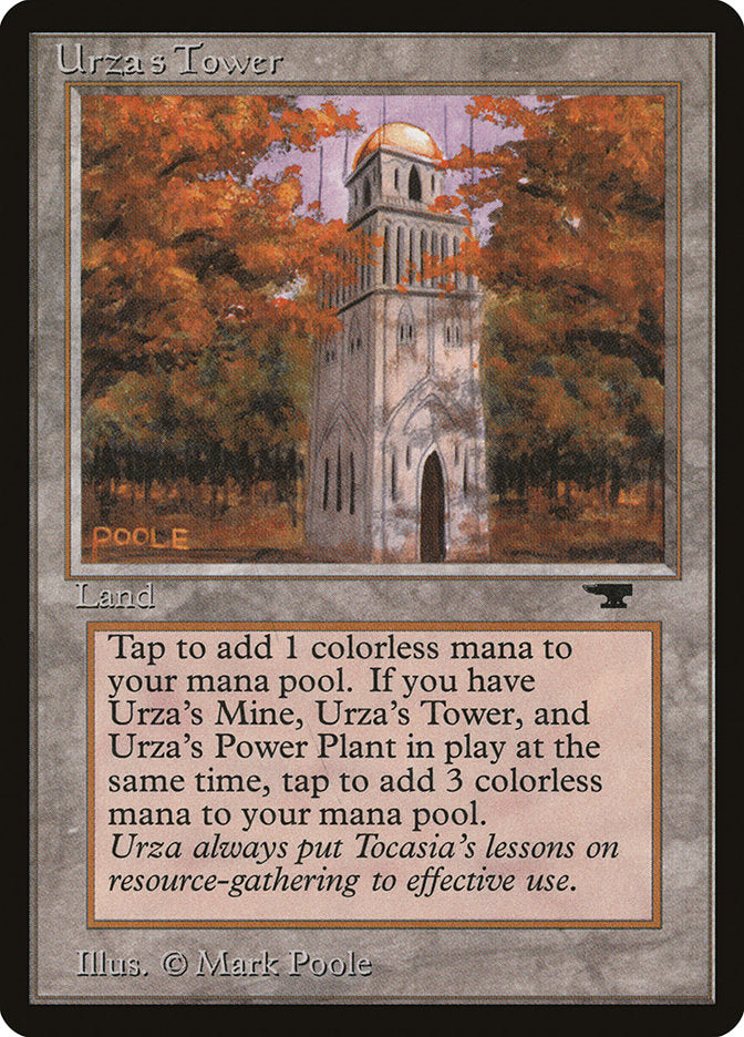 Urza's Tower (Autumn Leaves) [Antiquities] | The Gaming-Verse