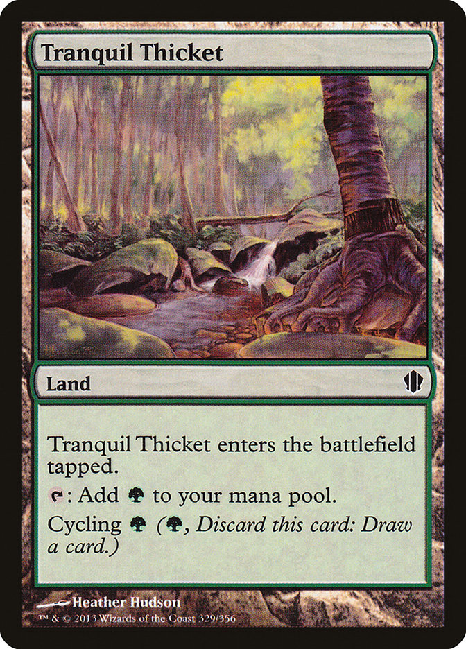 Tranquil Thicket [Commander 2013] | The Gaming-Verse