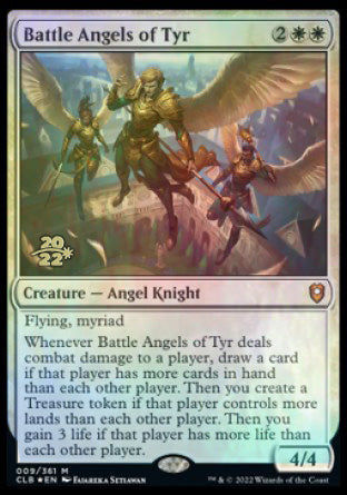 Battle Angels of Tyr [Commander Legends: Battle for Baldur's Gate Prerelease Promos] | The Gaming-Verse