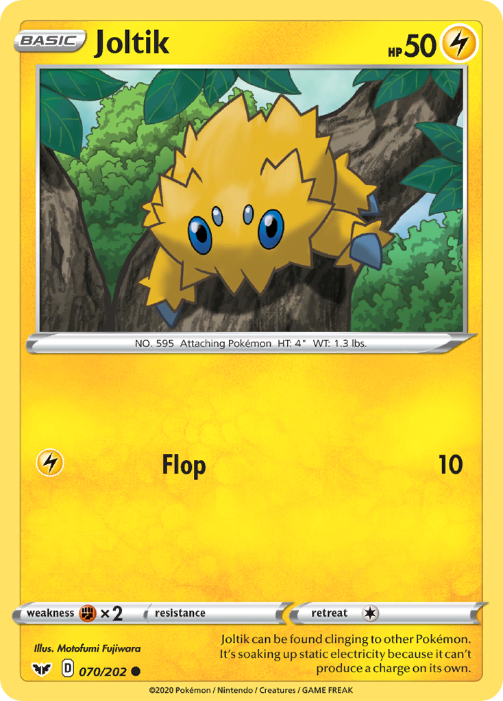 Joltik (070/202) [Sword & Shield: Base Set] | The Gaming-Verse