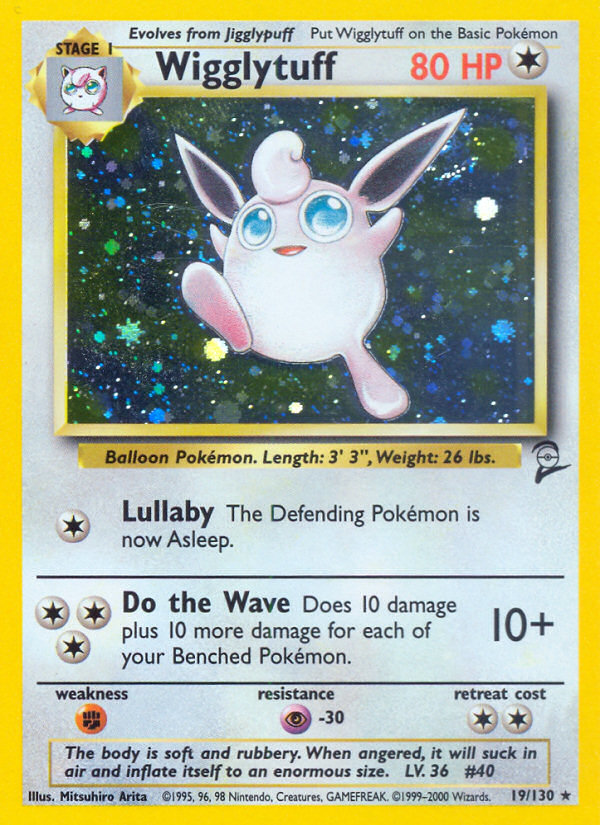 Wigglytuff (19/130) [Base Set 2] | The Gaming-Verse