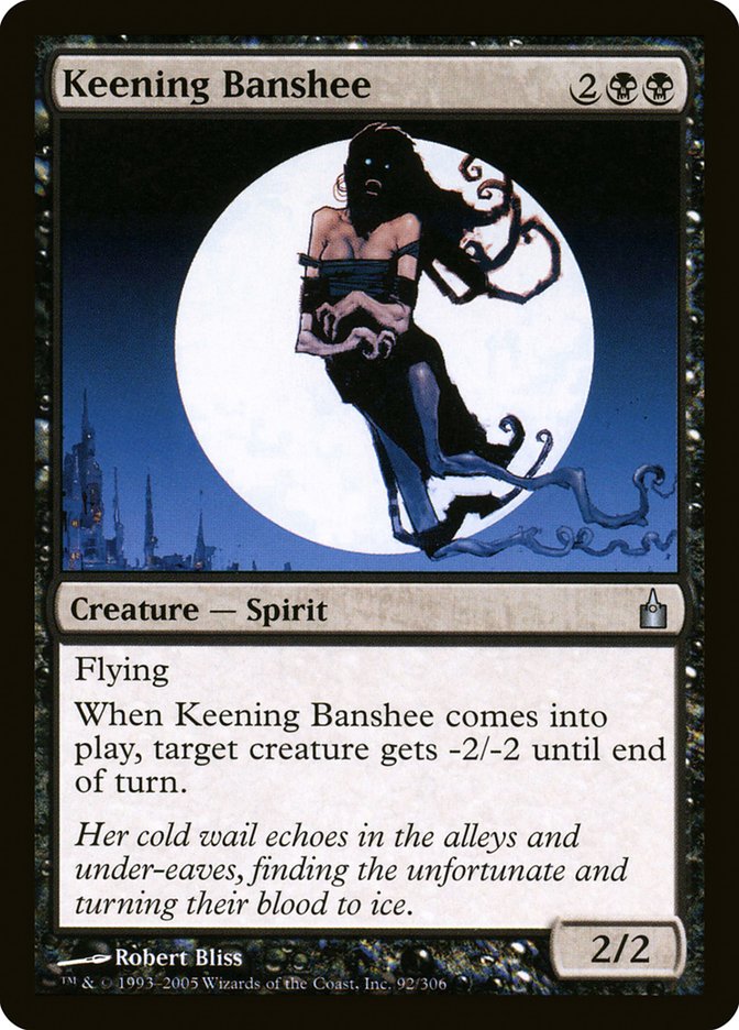 Keening Banshee [Ravnica: City of Guilds] | The Gaming-Verse