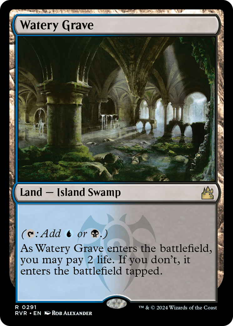 Watery Grave [Ravnica Remastered] | The Gaming-Verse