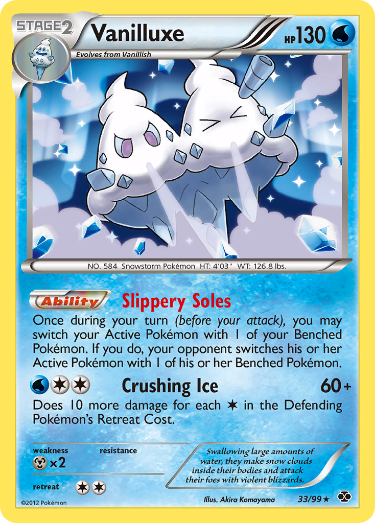 Vanilluxe (33/99) [Black & White: Next Destinies] | The Gaming-Verse