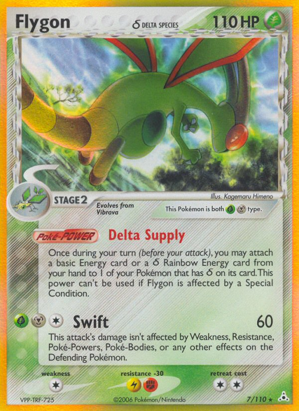 Flygon (7/110) (Delta Species) [EX: Holon Phantoms] | The Gaming-Verse