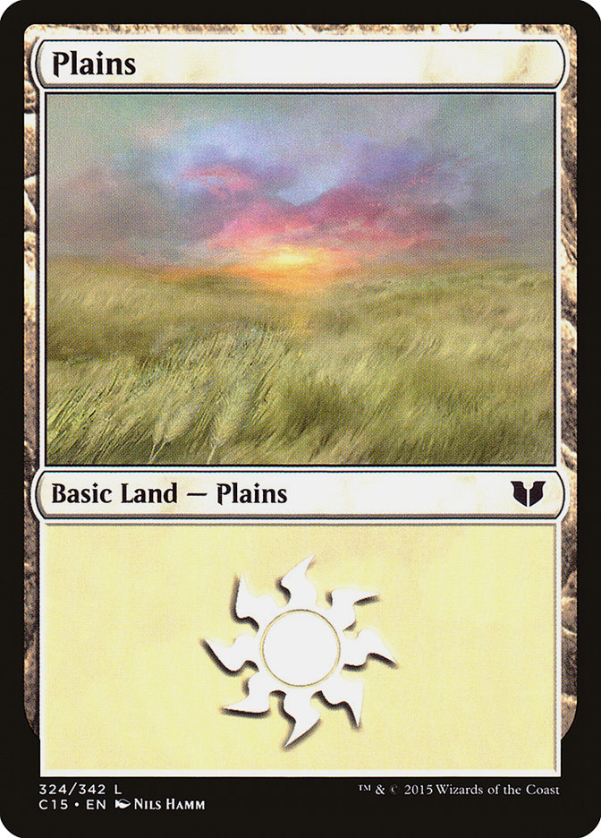 Plains (#324) [Commander 2015] | The Gaming-Verse