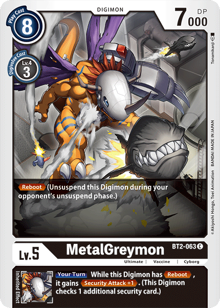 MetalGreymon [BT2-063] [Release Special Booster Ver.1.0] | The Gaming-Verse