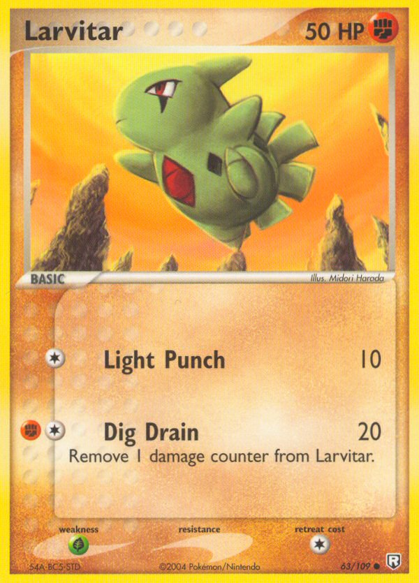 Larvitar (63/109) [EX: Team Rocket Returns] | The Gaming-Verse