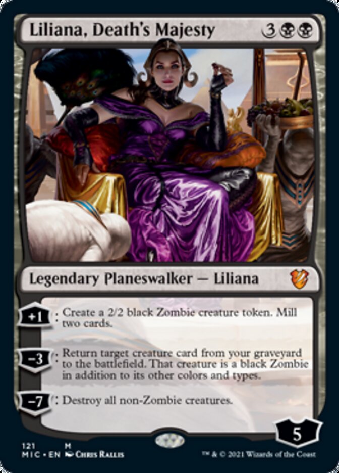 Liliana, Death's Majesty [Innistrad: Midnight Hunt Commander] | The Gaming-Verse